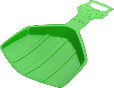 PLASTKON Kluzák na sníh KLAUN sáňkovací lopata dětská zelená PLASTKON Kluzák na sníh KLAUN sáňkovací lopata dětská zelená