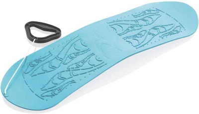 PLASTKON Kluzka dětský snowboard prkno na sníh bez vázání Azurové PLASTKON Kluzka dětský snowboard prkno na sníh bez vázání Azurové