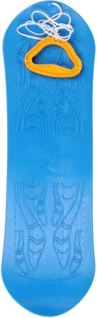 PLASTKON Kluzka dětský snowboard prkno na sníh bez vázání Modré PLASTKON Kluzka dětský snowboard prkno na sníh bez vázání Modré