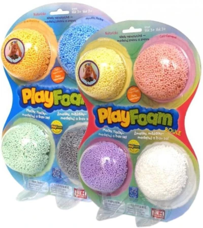 PlayFoam pěnová kuličková modelína boule 2 pack set 8 barev PlayFoam pěnová kuličková modelína boule 2 pack set 8 barev