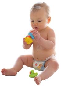 PLAYGRO Kachničky baby na koupání do vany set 3ks pro miminko