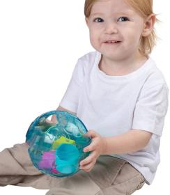 PLAYGRO Míček baby vkládací s tvary chrastící pro miminko