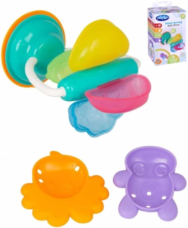PLAYGRO Vodní baby mlýnek s přísavkou se 2 kalíšky do vany pro miminko PLAYGRO Vodní baby mlýnek s přísavkou se 2 kalíšky do vany pro miminko