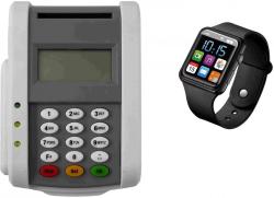 PLEJO Platební terminál set s mobilem a hodinkami na baterie Světlo Zvuk