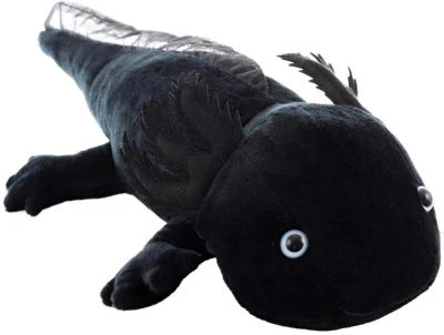 PLYŠ Axolotl čierny 32cm Eco-Friendly (plyšová hračka)