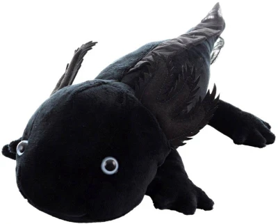 PLYŠ Axolotl černý 32cm Eco-Friendly (plyšová hračka)