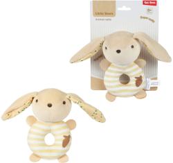 PLYŠ Baby chrastítko zvířátko pro miminko 3 druhy
