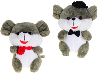 PLYŠ Baby myška 20cm sedící 2 druhy (plyšová hračka) PLYŠ Baby myška 20cm sedící 2 druhy (plyšová hračka)