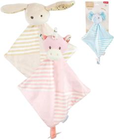 PLYŠ Baby usínáček mazlící dečka zvířátko pro miminko 3 druhy