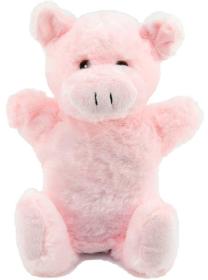 PLYŠ Baby zvířátko maňásek 30cm 6 druhů (plyšová hračka)