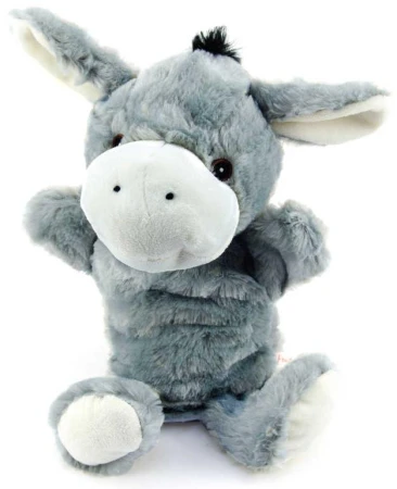 PLYŠ Baby zvířátko maňásek 30cm 6 druhů (plyšová hračka)