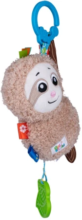 PLYŠ Balibazoo baby lenochod Alex senzorický kousátko pro miminko