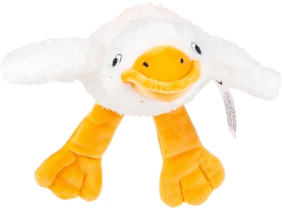 PLYŠ Balibazoo Husa senzorická 23cm bílá (plyšová hračka)