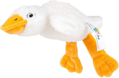 PLYŠ Balibazoo Husa senzorická 23cm bílá (plyšová hračka)