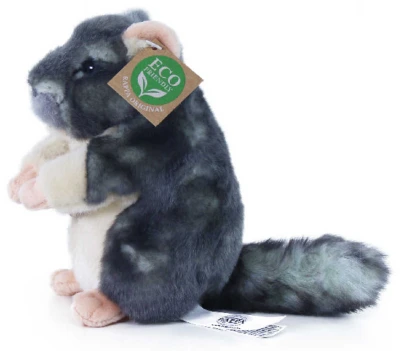 PLYŠ Činčila stojící 16cm Eco-Friendly (plyšová hračka)