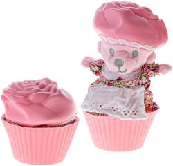 PLYŠ Cupcake dortík medvídek 10cm vonící v košíčku různé druhy
