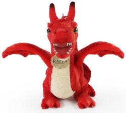 PLYŠ Drak 40cm červený Eco-Friendly (plyšová hračka)