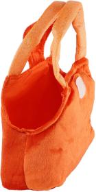 PLYŠ Jednorožec oranžový v kabelce dlouhá hříva (plyšová hračka)