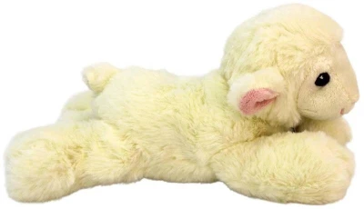 PLYŠ Jahniatko 23cm ležiaca ovečka Eco-line (plyšová hračka)