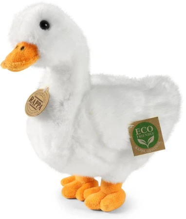 PLYŠ Kačka biela 24cm Eco-Friendly (plyšová hračka)