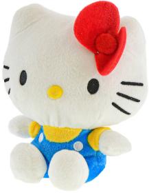 PLYŠ Kočička Hello Kitty sedící 16cm 4 barvy (plyšová hračka)