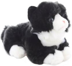 PLYŠ Kočka ležící 23cm na baterie Eco-Friendly Zvuk (plyšová hračka)