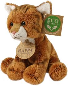 PLYŠ Kočka rezavá sedící 14cm Eco-Friendly (plyšová hračka)