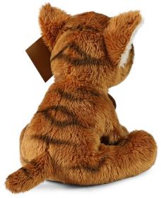 PLYŠ Kočka rezavá sedící 14cm Eco-Friendly (plyšová hračka)