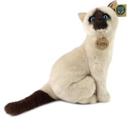 PLYŠ Kočka siamská 30cm sedící Eco-Friendly (plyšová hračka)