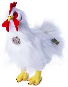 PLYŠ Kohout bílý stojící 33cm Eco-Friendly (plyšová hračka)