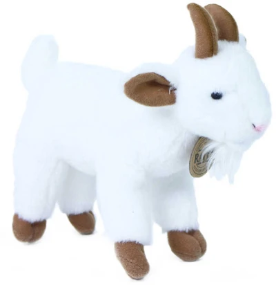 PLYŠ Koza stojící 20cm Eco-Friendly kozel (plyšová hračka)