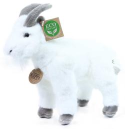 PLYŠ Kozel bílá koza 20cm Eco-Friendly (plyšová hračka)
