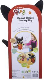 PLYŠ Králíček Bing mluvící a tančící na baterie Zvuk (plyšová hračka)