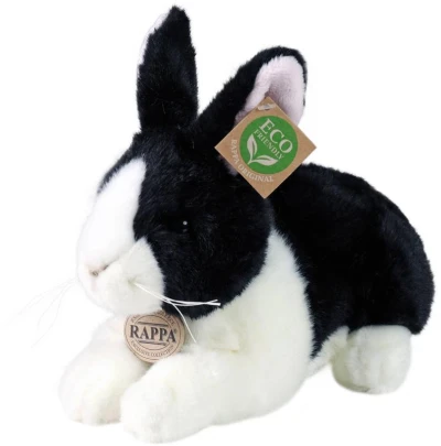PLYŠ Králík bíločerný 25cm Eco-Friendly (plyšová hračka) PLYŠ Králík bíločerný 25cm Eco-Friendly (plyšová hračka)