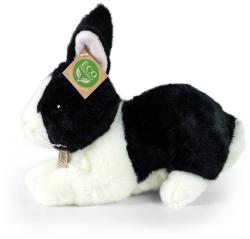 PLYŠ Králík bíločerný 25cm Eco-Friendly (plyšová hračka)