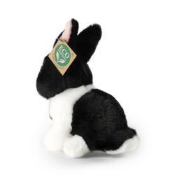PLYŠ Králík bíločerný (plyšová hračka)