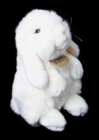 PLYŠ Králík bílý stojící 18cm (plyšová hračka) PLYŠ Králík bílý stojící 18cm (plyšová hračka)
