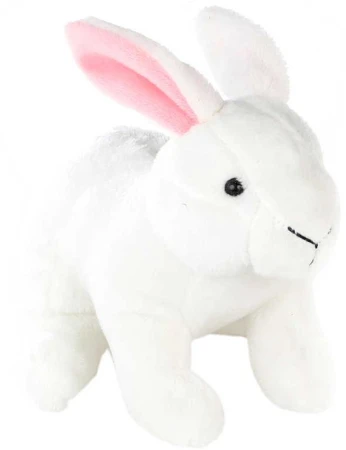 PLYŠ Králík sedící 15cm 2 barvy (plyšová hračka)