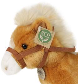 PLYŠ Kůň hnědý stojící 30cm Eco-Friendly (plyšová hračka)