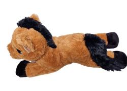 PLYŠ Kůň plyšový ležící 80cm hnědý (plyšová hračka)