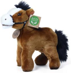 PLYŠ Kůň s ohlávkou hnědý 20cm Eco-Friendly (plyšová hračka)