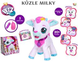 PLYŠ Kůzle Milky interaktivní zvířátko s doplňky na baterie Zvuk
