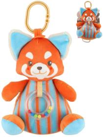 PLYŠ Liška zvířátko na natažení usínáček s melodií pro miminko