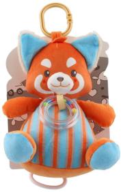 PLYŠ Liška zvířátko na natažení usínáček s melodií pro miminko