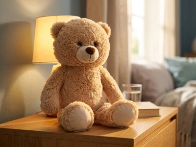 PLYŠ Medvěd 80cm světle hnědý Plush Friends (plyšová hračka)