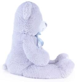 PLYŠ Medvěd Bady 100cm velký šedý (plyšová hračka)