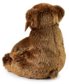 PLYŠ Medvěd hnědý 24cm sedící Eco-Friendly (plyšová hračka)