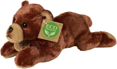 PLYŠ Medvěd hnědý ležící 18cm Eco-Friendly (plyšová hračka) PLYŠ Medvěd hnědý ležící 18cm Eco-Friendly (plyšová hračka)