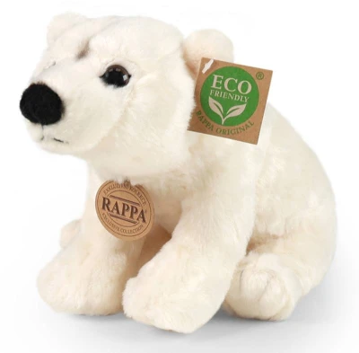 PLYŠ Medvěd lední 22cm Eco-Friendly PLYŠOVÉ HRAČKY