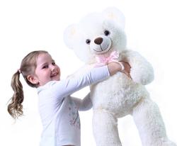 PLYŠ Medvěd Lily velký 78cm bílý (plyšová hračka)